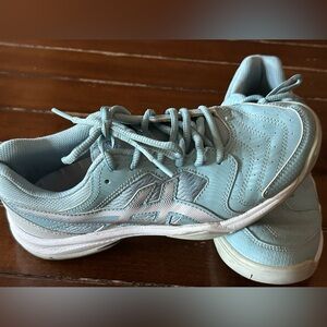 Asics Light Blue Athletic Shoes‎